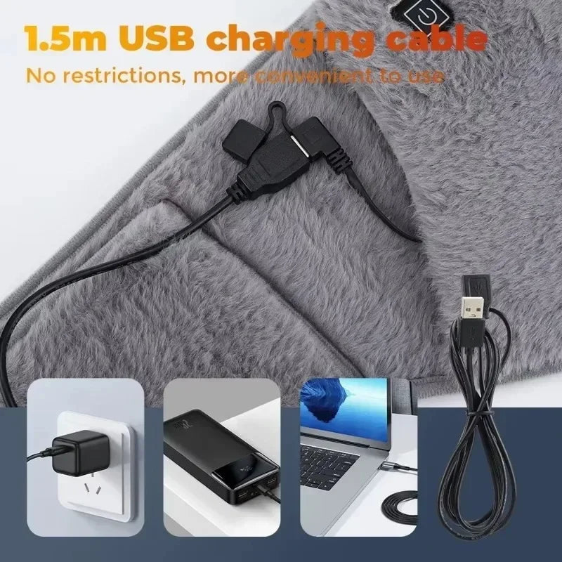 Electric Heating Belt Winter Heater Warmer Cold Protection Uterus