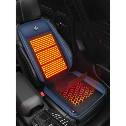 Universal 12V Car Seat Warmer Plush Heating Cushion with Graphene Tech