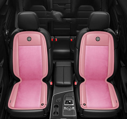 Universal 12V Car Seat Warmer Plush Heating Cushion with Graphene Tech