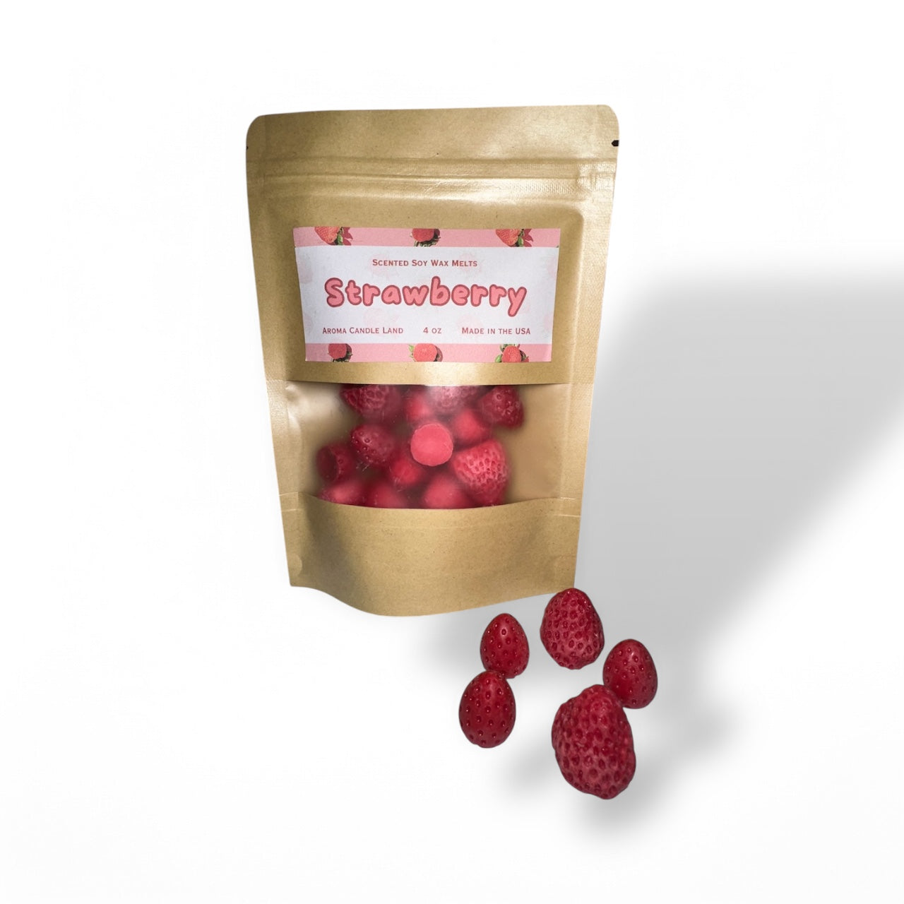Strawberry Scent Soy Wax Melts